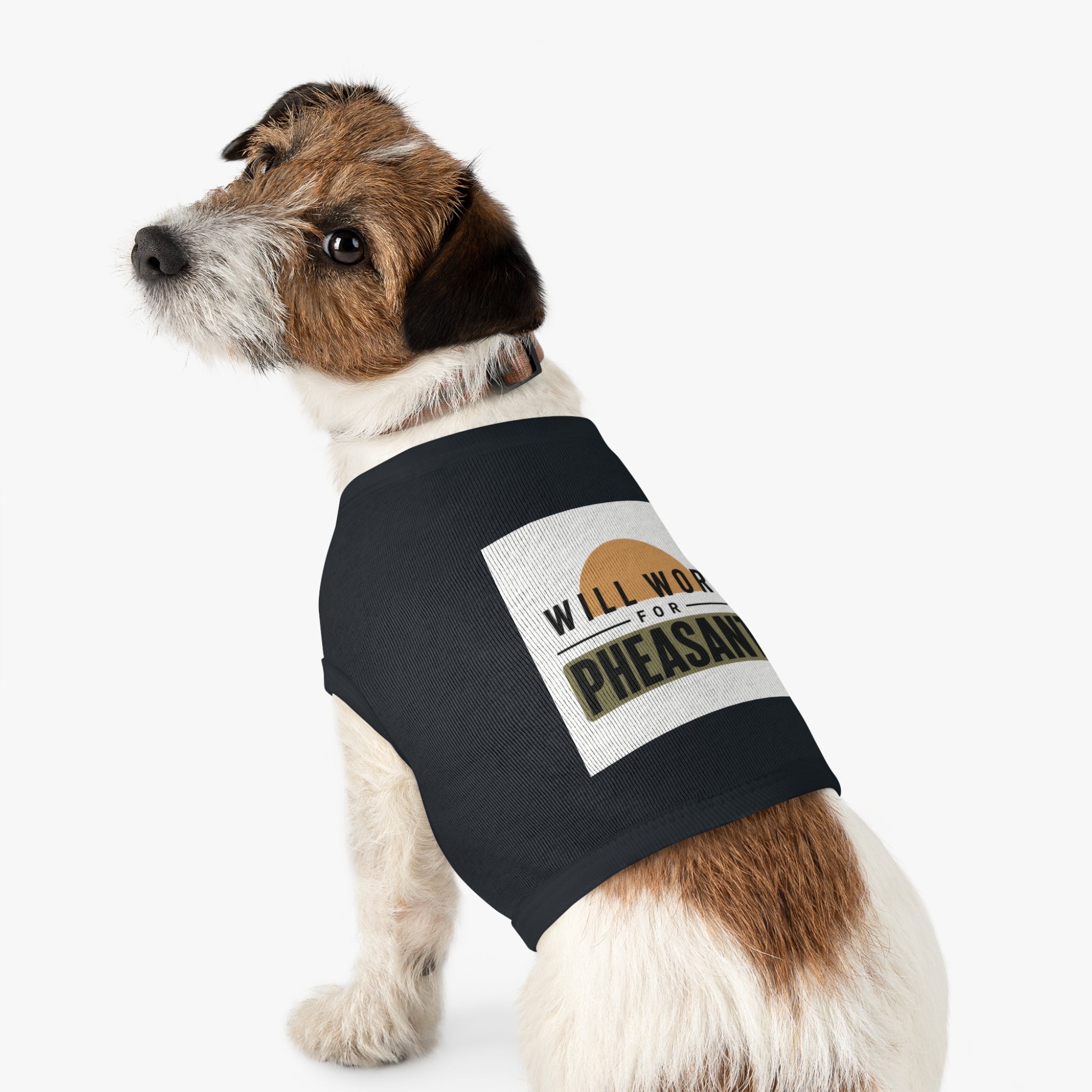 Will Work For Pheasant - Pet Tank Top